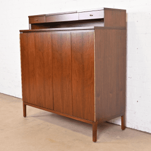 Paul McCobb Irwin Collection Walnut Gentleman's Chest, Newly Refinished