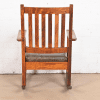 Stickley Brothers Antique Mission Oak Arts & Crafts Rocking Chair, Circa 1900 - Image 10