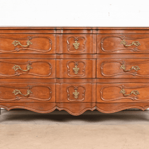 Bodart French Provincial Louis XV Fruitwood Triple Dresser, Circa 1960s