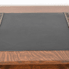 Tiffany Studios New York Pine Needle Bronze Blotter Ends With Leather Desk Blotter, Circa 1910
