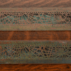 Tiffany Studios New York Pine Needle Bronze Blotter Ends With Leather Desk Blotter, Circa 1910 - Image 8
