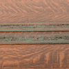 Tiffany Studios New York Pine Needle Bronze Blotter Ends With Leather Desk Blotter, Circa 1910 - Image 7
