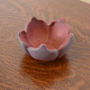 Van Briggle Arts & Crafts Tulip Form Pink and Lavender Glazed Ceramic Bowl, Early 20th Century - Image 4