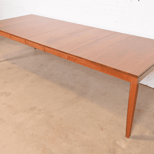 Stickley Arts & Crafts Shaker Cherry Wood Extension Dining Table, Newly Refinished