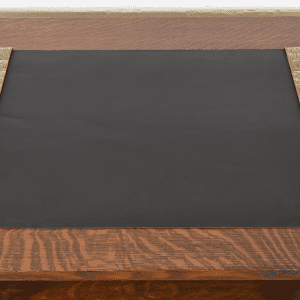 Tiffany Studios New York Bookmark Bronze Doré Blotter Ends With Leather Desk Blotter