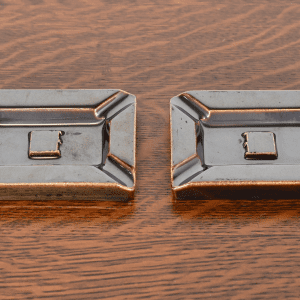 Rookwood Pottery Mid-Century Glazed Ceramic Ashtrays, Pair