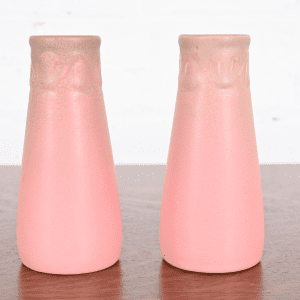 Rookwood Pottery Arts & Crafts Glazed Ceramic Vases, 1930