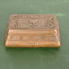 Tiffany Studios New York American Indian Pattern Bronze Stamp Box - Image 2