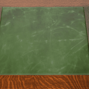 Tiffany Studios New York Chinese Pattern Bronze Blotter Ends With Leather Desk Blotter