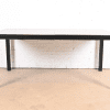 Dunbar Style Rosewood and Black Lacquered Extension Dining Table, Newly Refinished - Image 7