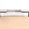 Dunbar Style Rosewood and Black Lacquered Extension Dining Table, Newly Refinished - Image 3