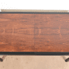 Dunbar Style Rosewood and Black Lacquered Extension Dining Table, Newly Refinished - Image 4