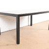 Dunbar Style Rosewood and Black Lacquered Extension Dining Table, Newly Refinished - Image 10