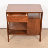 John Widdicomb Mid-Century Modern Walnut Nightstand, Newly Refinished - Image 6