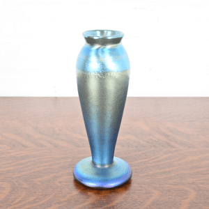 Quezal Arts & Crafts Iridescent Art Glass Vase