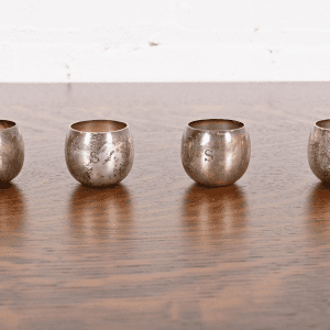 Tiffany & Co. Antique Sterling Silver Cordials, Set of Four