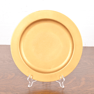 Tiffany Studios New York Bronze Doré Plate