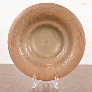 Tiffany & Co. Antique Bronze Decorative Shallow Bowl, Circa 1900