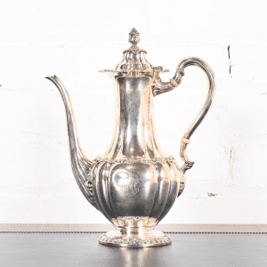 Tiffany & Co. Antique Silverplate Tea Kettle or Coffee Pot, 1902