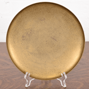 Tiffany Studios New York Bronze Doré Charger Plate or Serving Tray