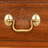 Henkel Harris Georgian Solid Mahogany Eight-Drawer Highboy Dresser, 1973 - Image 6