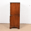 Henkel Harris Georgian Solid Mahogany Eight-Drawer Highboy Dresser, 1973 - Image 9