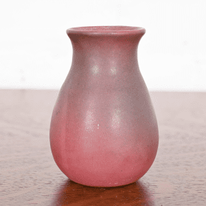 Van Briggle Arts & Crafts Pink Glazed Ceramic Vase