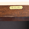 McGuire Organic Modern Bamboo Rattan Lounge Chair With Ottoman - Image 11