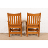 Stickley Mission Oak Arts & Crafts Dining Chairs, Set of Six - Image 11