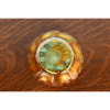 Louis Comfort Tiffany Favrile Iridescent Art Glass Ruffled Edge Finger Bowl With Underplate - Image 6