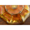 Louis Comfort Tiffany Favrile Iridescent Art Glass Ruffled Edge Finger Bowl With Underplate - Image 8