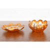 Louis Comfort Tiffany Favrile Iridescent Art Glass Ruffled Edge Finger Bowl With Underplate - Image 3