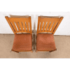 Stickley Mission Oak Arts & Crafts Side Chairs or Dining Chairs, Pair - Image 5