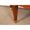 Baker Furniture Style French Regency Louis XVI Burl Wood and Inlaid Marquetry Demilune Chest of Drawers - Image 8