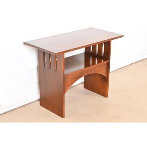 Limbert Style Mission Oak Arts & Crafts Two-Tier Console or Occasional Side Table