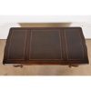 Sligh Furniture French Provincial Louis XV Carved Cherry Wood Leather Top Writing Desk, Circa 1960s - Image 9
