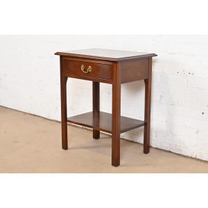 Stickley Georgian Mahogany Nightstand or Occasional Side Table