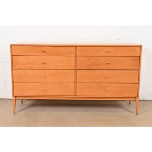 Paul McCobb Planner Group Mid-Century Modern Solid Birch Dresser, Newly Refinished