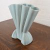 Vintage Art Deco Glazed Ceramic American Art Pottery Gladiola Vase by Brush McCoy - Image 3