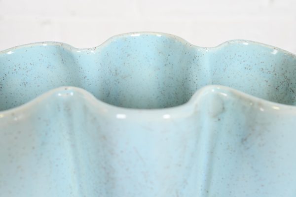 Vintage Art Deco Glazed Ceramic American Art Pottery Gladiola Vase by Brush McCoy - Image 6