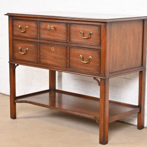 Kindel Furniture Georgian Mahogany Sideboard or Buffet Server