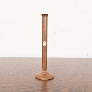 Benedict Studios Arts & Crafts Bronze Bud Vase