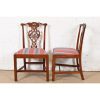 Baker Furniture Historic Charleston Georgian Carved Mahogany Dining Chairs, Set of Six - Image 6