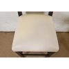 Ethan Allen Modern Mahogany and Leather Bar Stools, Set of Six - Image 7