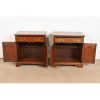 Henkel Harris Georgian Solid Mahogany Nightstands, Pair - Image 5