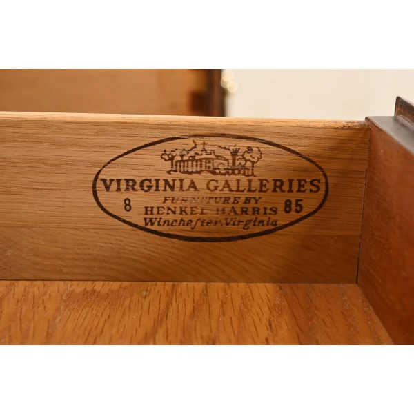 Henkel Harris Georgian Solid Mahogany Nightstands, Pair - Image 7