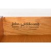 John Widdicomb Mid-Century Modern Sculpted Walnut Dresser or Credenza, Newly Refinished - Image 8