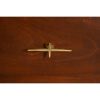 John Widdicomb Mid-Century Modern Sculpted Walnut Dresser or Credenza, Newly Refinished - Image 7