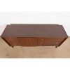 John Widdicomb Mid-Century Modern Sculpted Walnut Dresser or Credenza, Newly Refinished - Image 9