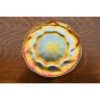 Louis Comfort Tiffany Favrile Iridescent Art Glass Plate With Scalloped Edge - Image 4